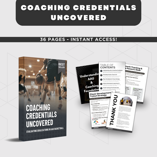 Coaching Credentials Uncovered: Evaluating Qualifications in AAU Basketball - Fully Editable Template