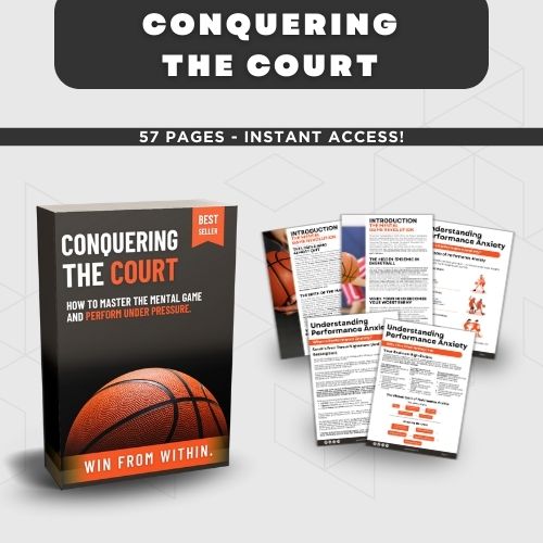 Conquering the Court: The Complete Mental Training System - Fully Editable Template. it solves the problem everyone sees but no one knows how to fix — performance anxiety, inconsistency under pressure, and the mental fragility that holds back even the most skilled players.