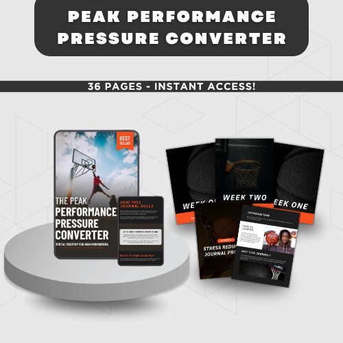 The Peak Performance Pressure Converter: Mental Mastery for High Performers: In a world obsessed with hustle and performance, stress is inevitable. But it doesn't have to control you. The Peak Performance Pressure Converter is your personal toolkit for mastering pressure, resetting your mental state, and showing up as your best self—every single day.