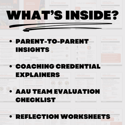 Coaching Credentials Uncovered: Evaluating Qualifications in AAU Basketball - Fully Editable Template