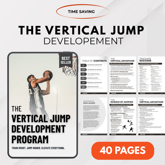 The Vertical Jump Development Program: Fully Editable Template