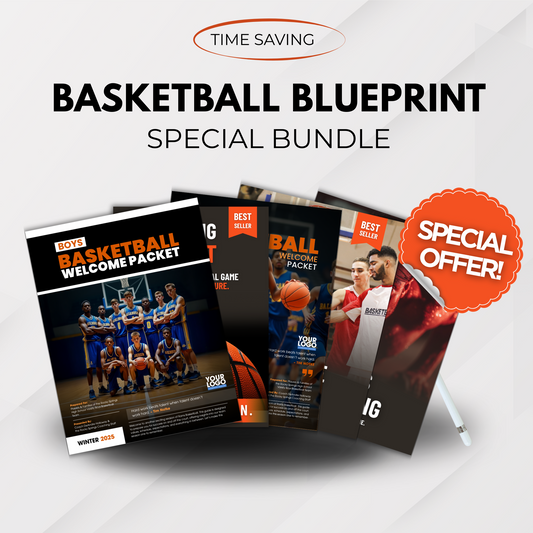 The Ultimate Basketball Coaching Bundle: Fully Editable Template